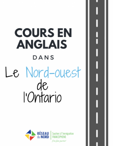 Couverture du pdf Cours en anglais