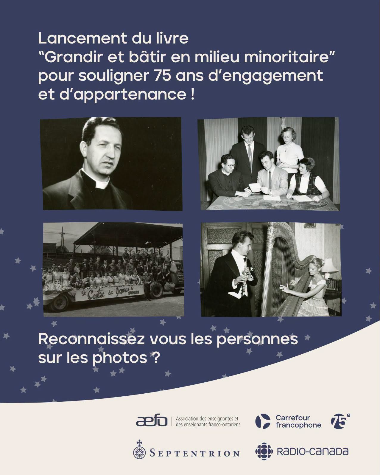 Affiche : Lancement du livre « Grandir et bâtir en milieu minoritaire »